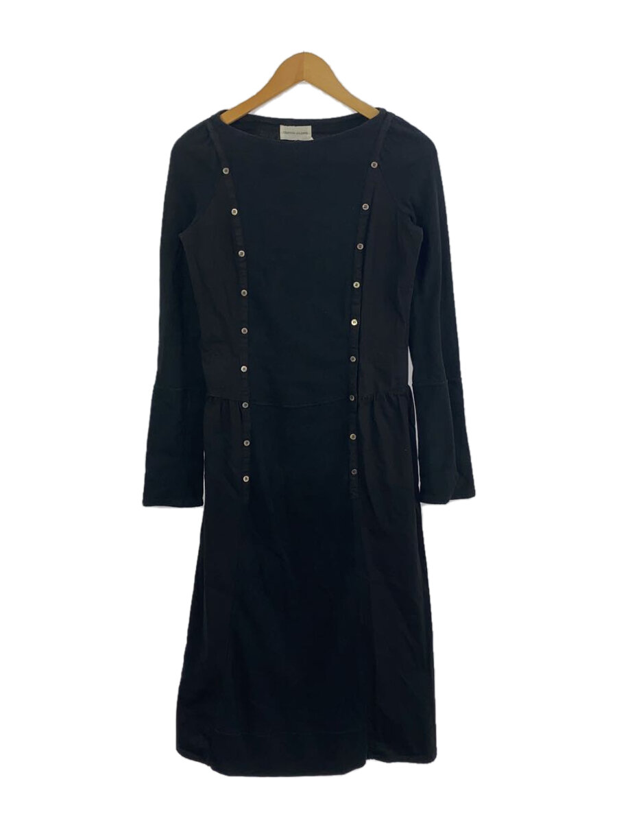 【中古】TSUMORI CHISATO◆長袖ワンピース/2/コットン/BLK【レディースウェア】