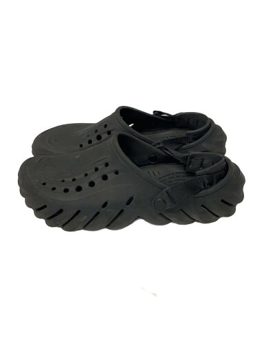【中古】crocs◆サンダル/9M/BLK/PVC【シューズ】 【中古】crocs◆サンダル/9M/BLK/PVC【シューズ】