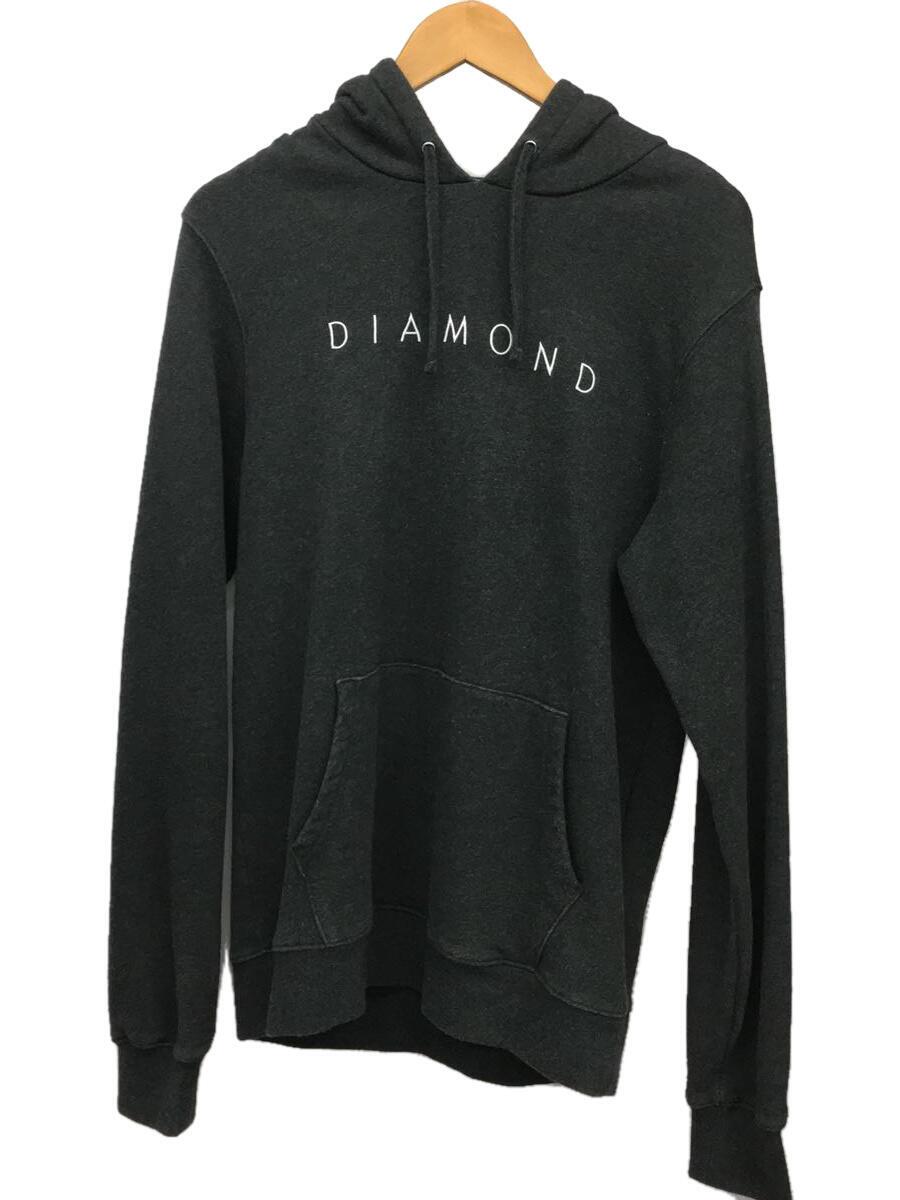 【中古】DIAMOND◆パーカー/スノーボードウェア/M/グレー【スポーツ】