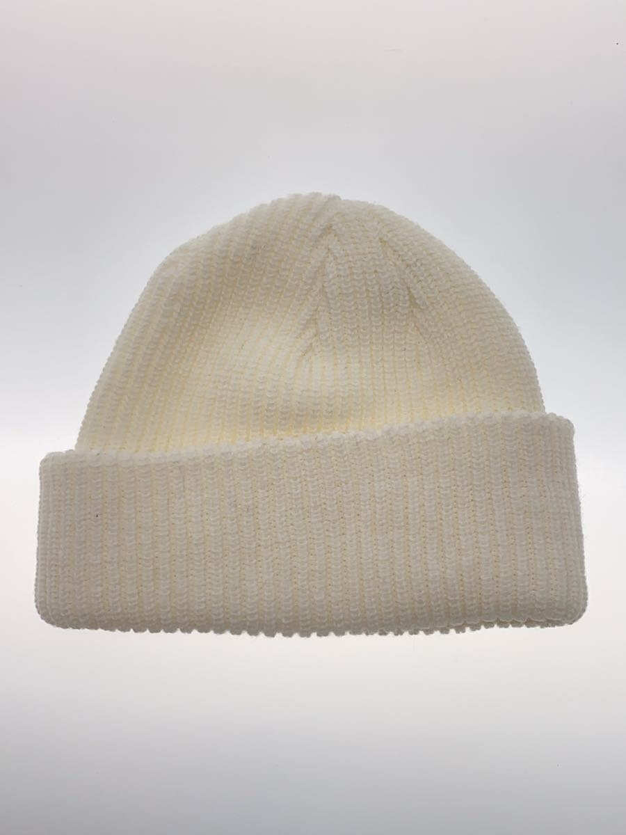 【中古】Supreme◆Loose Gauge Beanie/ニットキャップ/--/アクリル/WHT/レディース【服飾雑貨他】