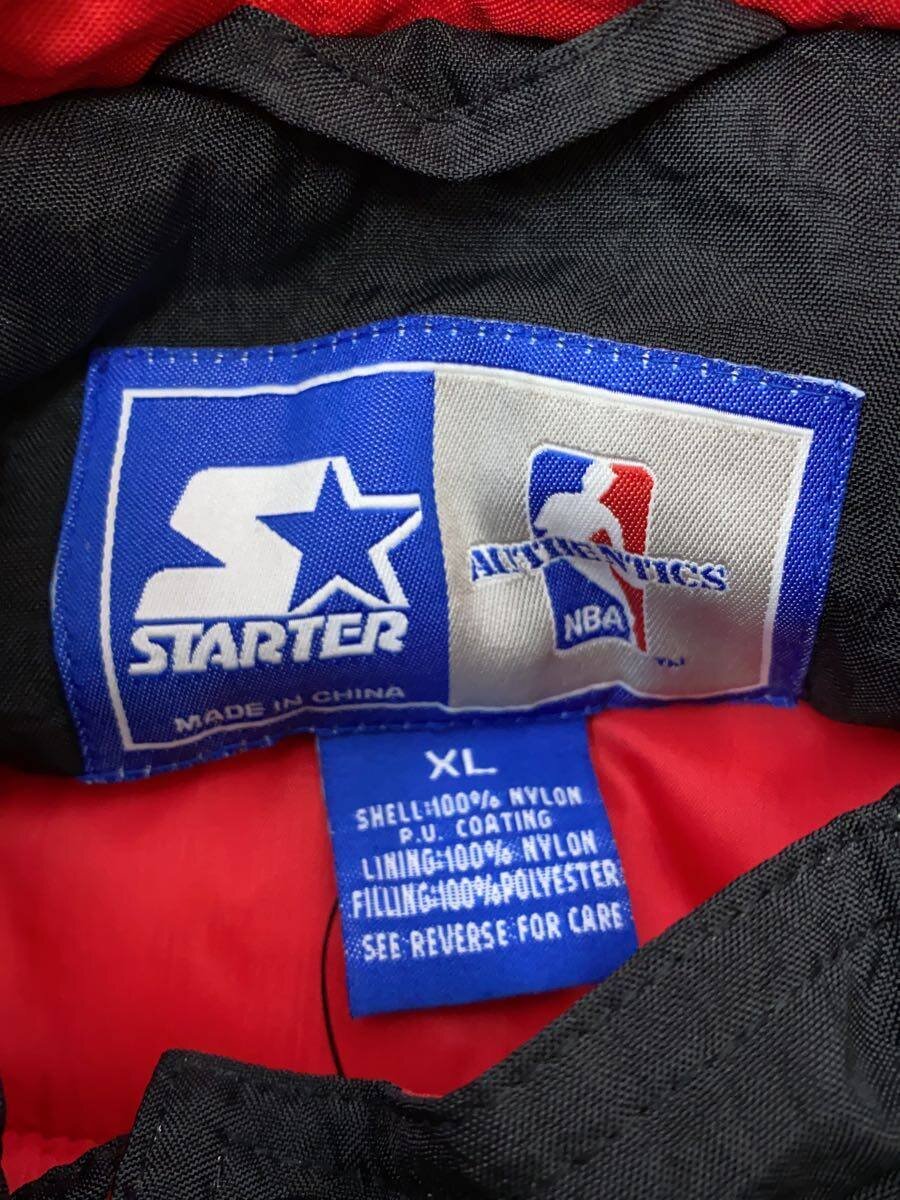 【中古】STARTER◆ブルゾン/XL/ナイロン/BLK【メンズウェア】