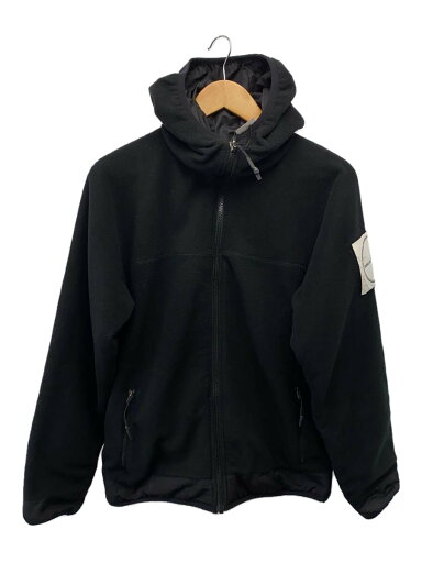 【中古】BURLAP OUTFITTER◆リバーシブル/フリースジャケット/--/ナイロン/ブラック/無地【メンズウェア】 【中古】BURLAP OUTFITTER◆リバーシブル/フリースジャケット/--/ナイロン/ブラック/無地【メンズウェア】
