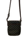 【中古】LOEWE◆ショルダーバッグ/PVC/ビニール/ブラック/黒/総柄/290709【バッグ】