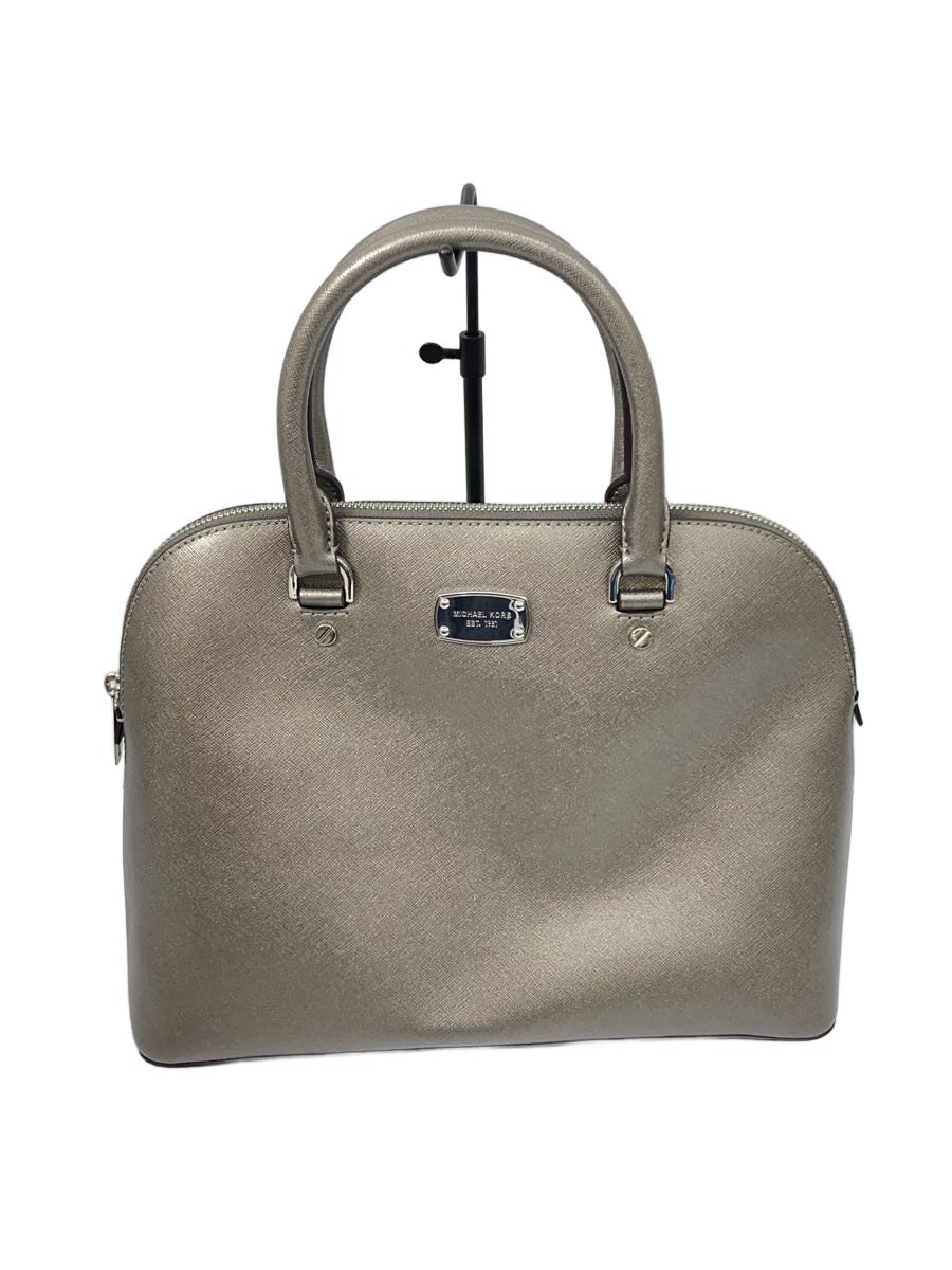 VANESSA BRUNO - 【中古】MICHAEL KORS◆ハンドバッグ/レザー/SLV/35S6MCPS3M【バッグ】
