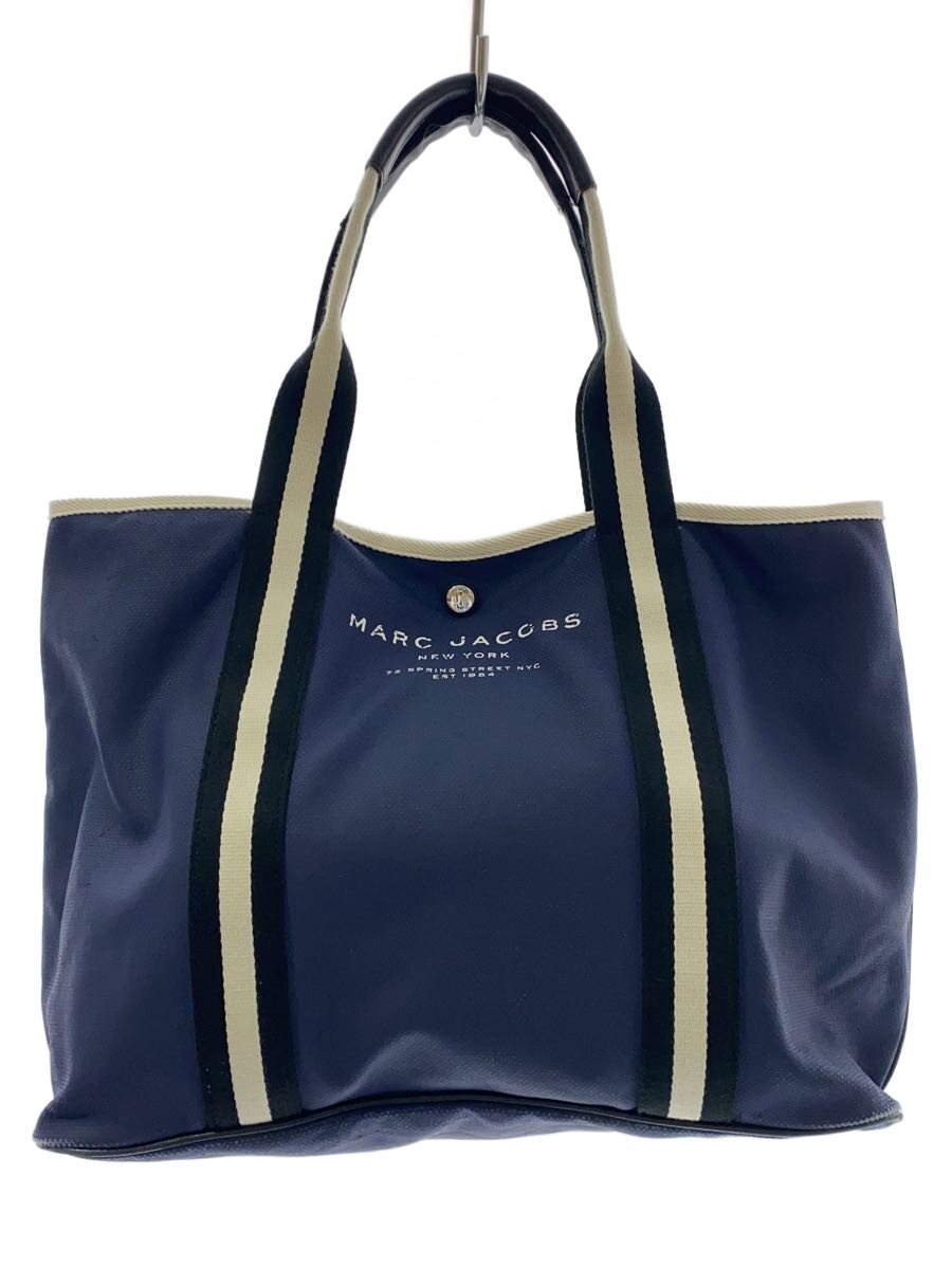 美品MARC JACOBS ネイビー トートバッグ　軽い　ほぼ未使用 楽天市場】ネイビー（ブランドマーク ジェイコブス）（バッグ｜バッグ