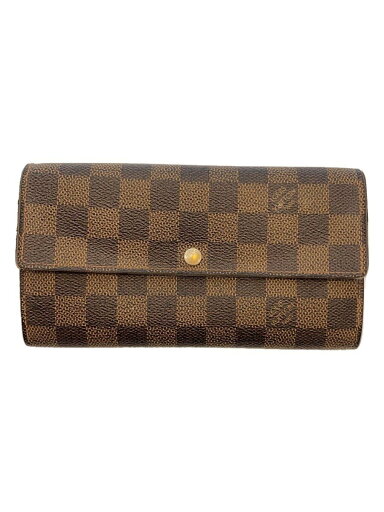 【中古】LOUIS VUITTON◆ポシェット・ポルト・モネ・カルト・クレディ_ダミエ・エベヌ_BRW/PVC/BRW/レディース//【服飾雑貨他】 【中古】LOUIS VUITTON◆ポシェット・ポルト・モネ・カルト・クレディ_ダミエ・エベヌ_BRW/PVC/BRW/レディース//【服飾雑貨他】