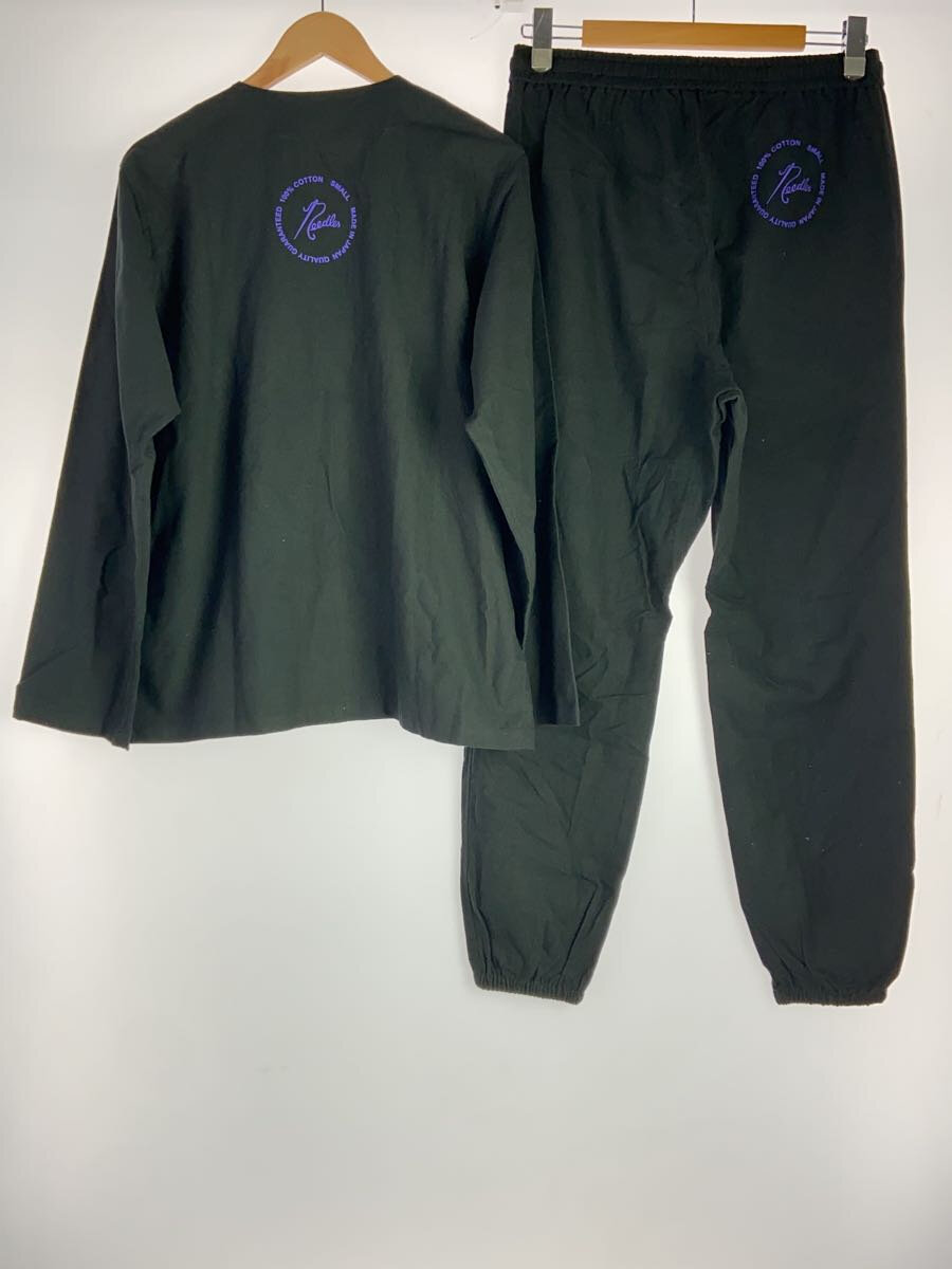【中古】Needles◆セットアップ/S/コットン/BLK/NS239SH/NS239PT【メンズウェア】