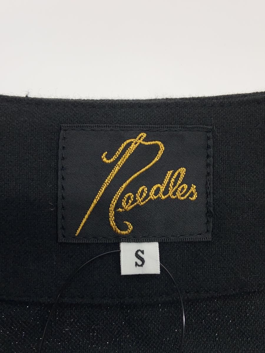 【中古】Needles◆セットアップ/S/コットン/BLK/NS239SH/NS239PT【メンズウェア】