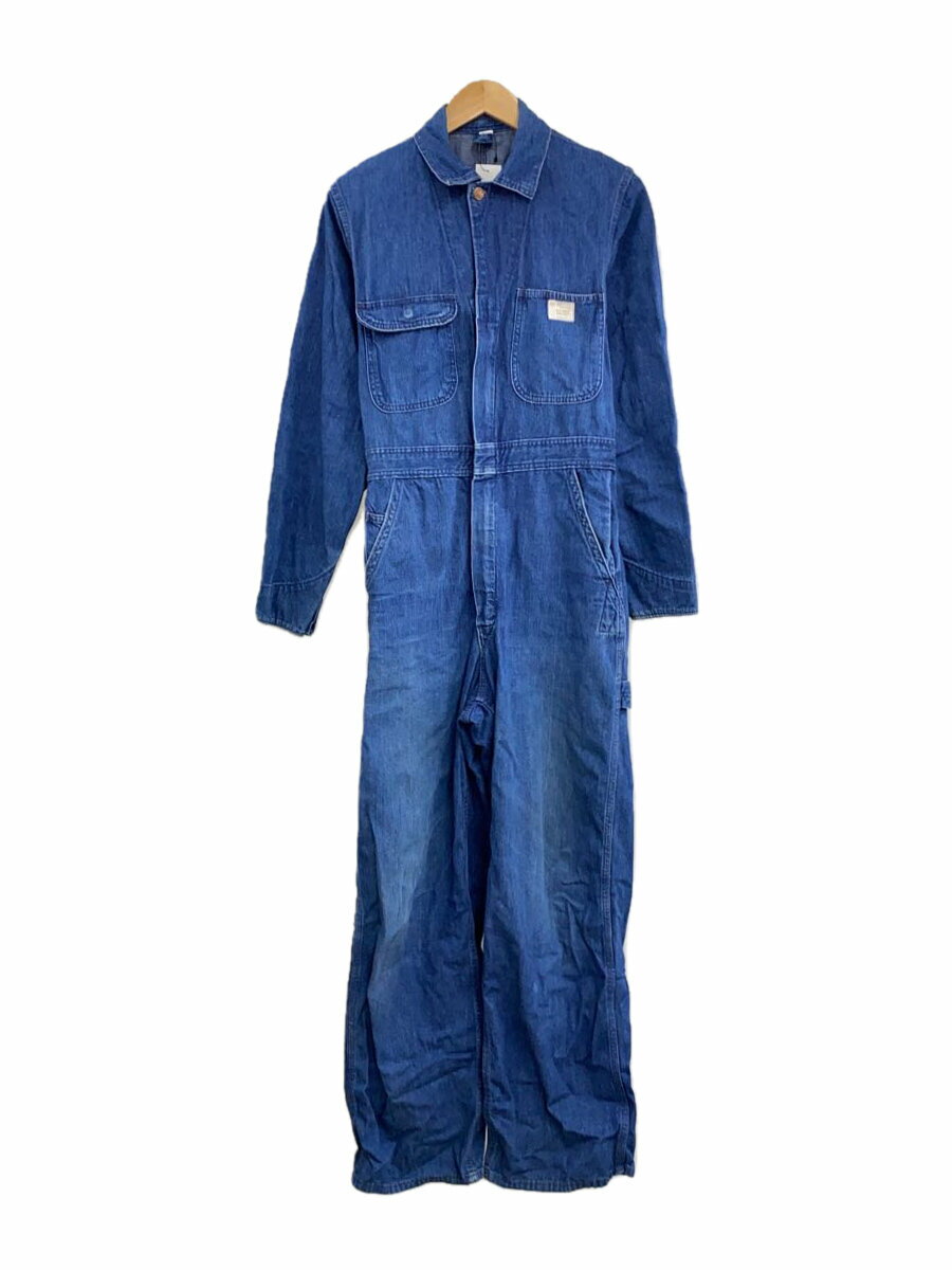 【中古】BIGMAC◆オールインワン/36/コットン/IDG/70s/左足擦れ傷有【メンズウェア】