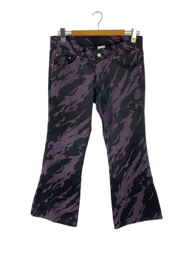 【中古】TORNADO MART◆ブーツカットパンツ/L/ポリエステル/PUP/総柄/TPT-0630【メンズウェア】 【中古】TORNADO MART◆ブーツカットパンツ/L/ポリエステル/PUP/総柄/TPT-0630【メンズウェア】