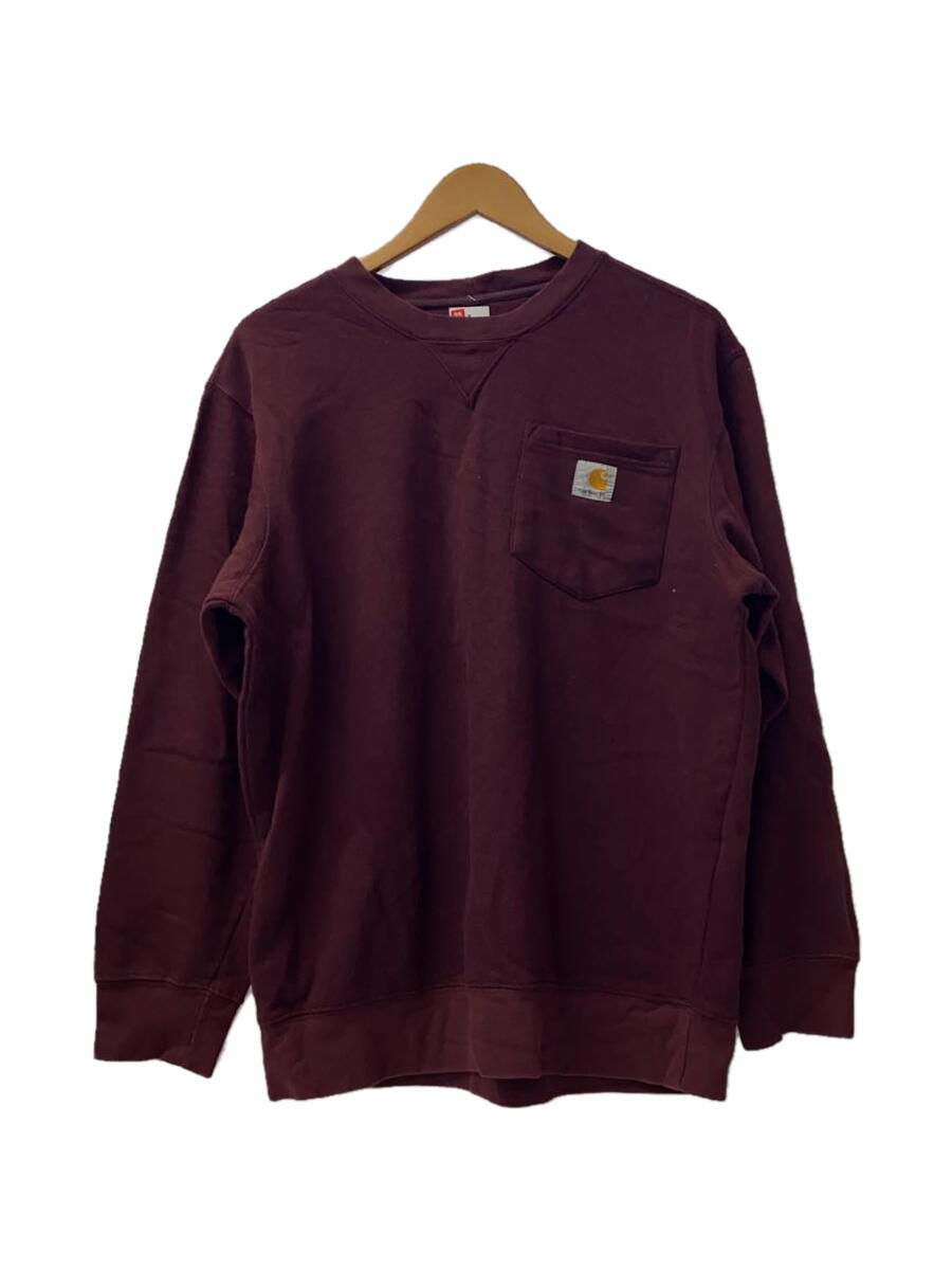 【中古】Carhartt◆CREWNECK POCKET SWEATSHIR