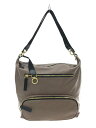 【中古】MARNI◆2WAYショルダーバッグ/BEG/無地/ZAMPJ02OU0【バッグ】