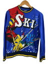 【中古】POLO RALPH LAUREN◆スウェット/XS/コットン/BLU/総柄/710719855001【メンズウェア】(4)
