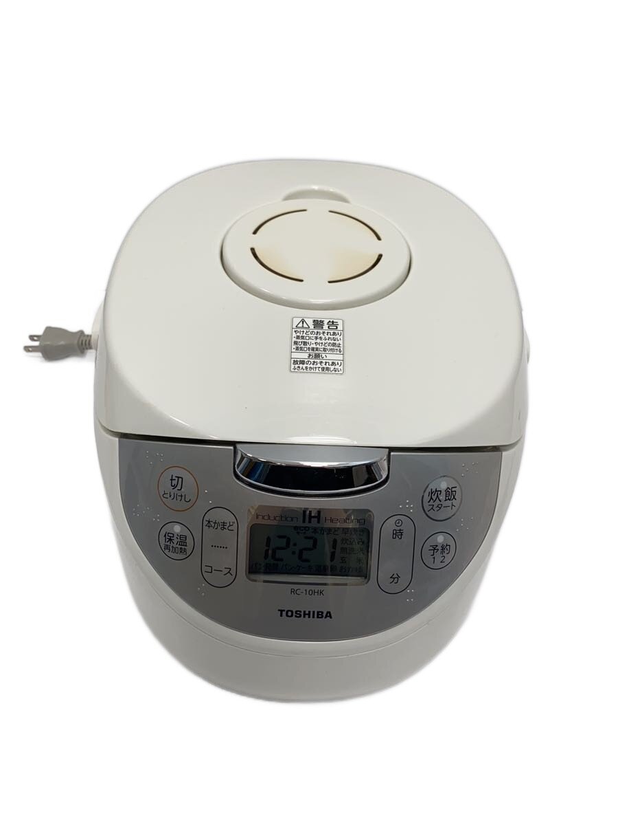 【中古】TOSHIBA◆炊飯器 RC-10HK【家電・ビジュアル・オーディオ】