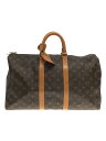 【中古】LOUIS VUITTON◆キーポル・バンドリエール45_モノグラム_BRW/PVC/BRW【バッグ】