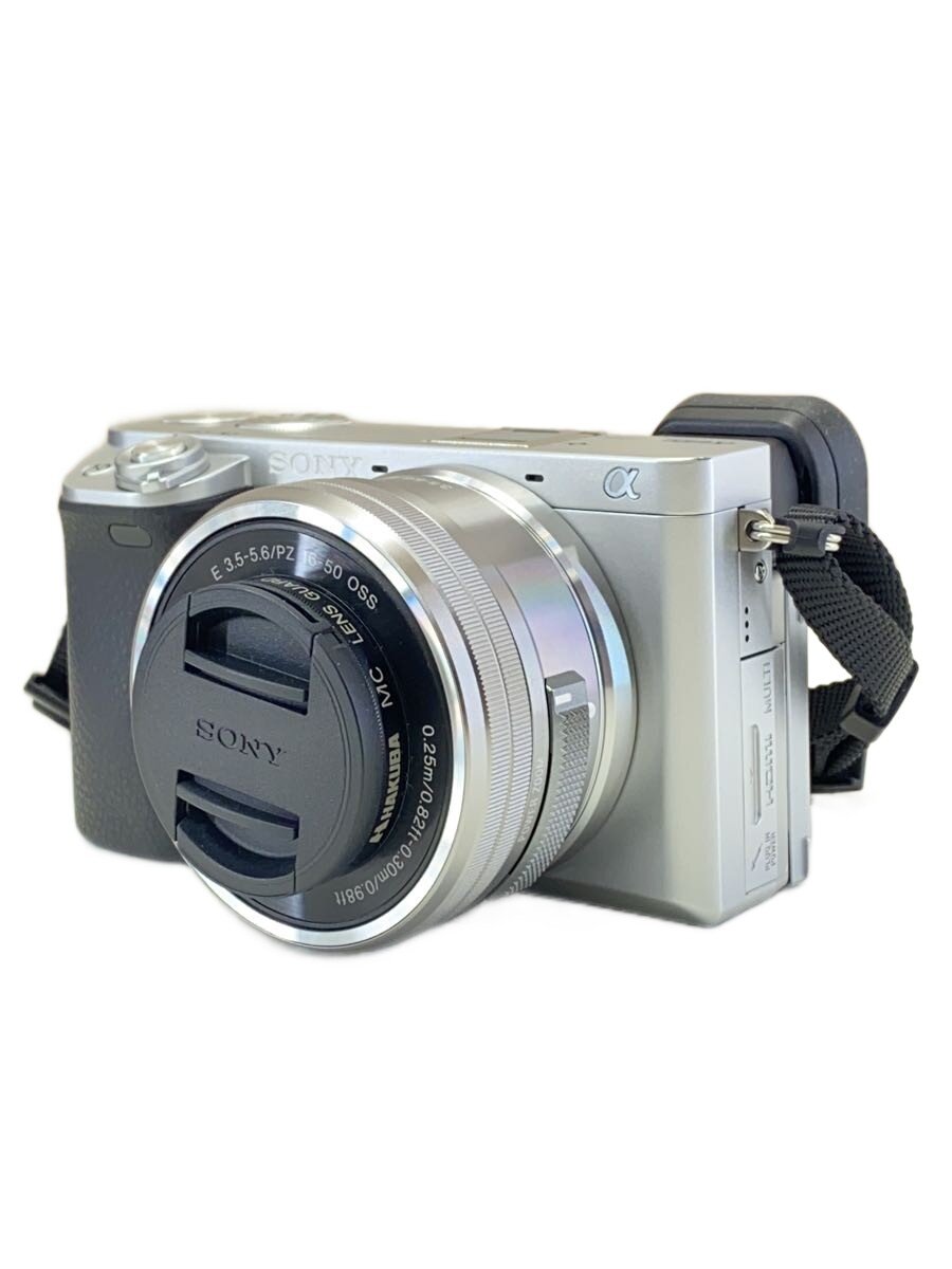 【中古】SONY◆デジタル一眼カメラ α6400 ILCE-6400Y ダブルズームレンズキット [シルバー]//【カメラ】