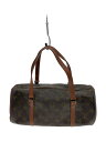 【中古】LOUIS VUITTON◆1)パピヨン30_モノグラム・キャンバス_BRW/PVC/BRW/総柄【バッグ】