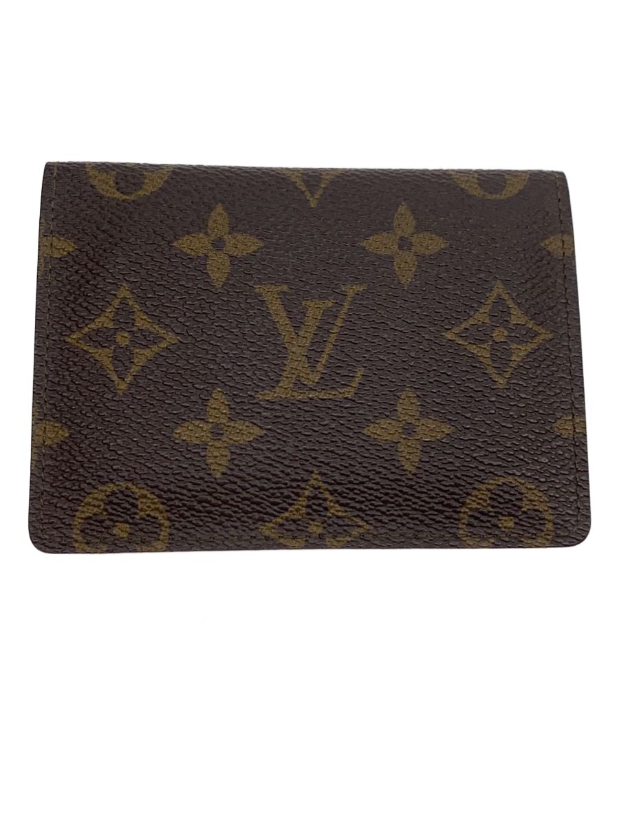 【中古】LOUIS VUITTON◆カードケース/--/BRW/総柄/レディース【服飾雑貨他】