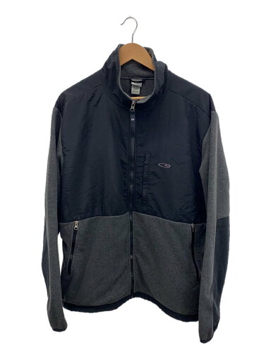 【中古】Champion◆ナイロンジャケット/L/ポリエステル/GRY/D9623【メンズウェア】 【中古】Champion◆ナイロンジャケット/L/ポリエステル/GRY/D9623【メンズウェア】