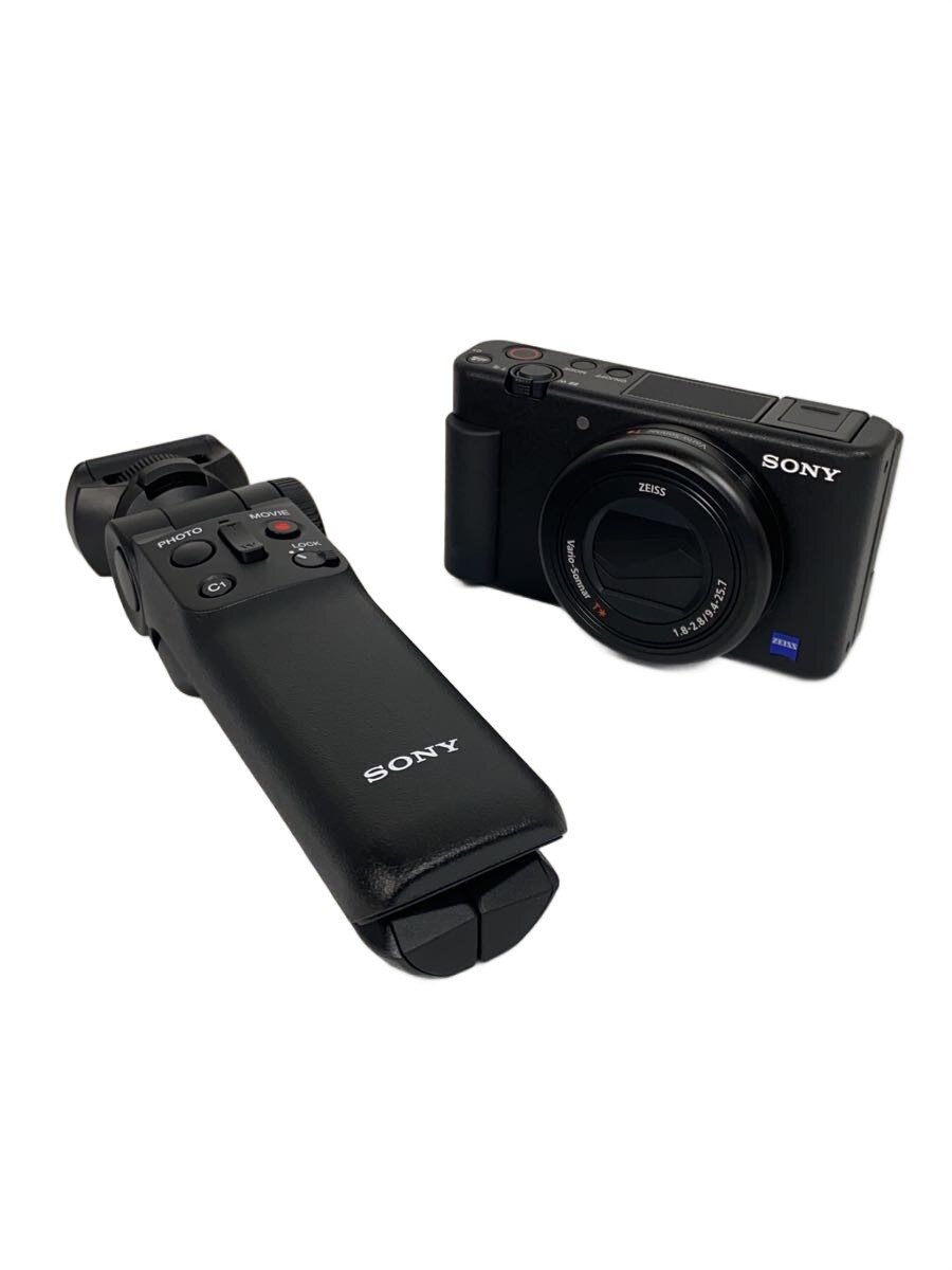 【中古】SONY◆コンパクトデジタルカメラ VLOGCAM ZV ZV-1/ブラック//【カメラ】