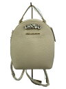 【中古】JILL by JILLSTUART◆リュック/フェイクレザー/BEG/無地/125-0181235/ビジューロイヤルバックパック【バッグ】