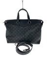 【中古】LOUIS VUITTON◆ブリーフケース・エクスプローラー_モノグラム・エクリプス_BRW/PVC/BLK【バッグ】(4)