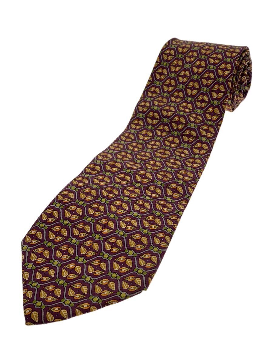 FERRAGAMO - 【中古】Salvatore Ferragamo◆ネクタイ/シルク/マルチカラー/総柄/メンズ【服飾雑貨他】