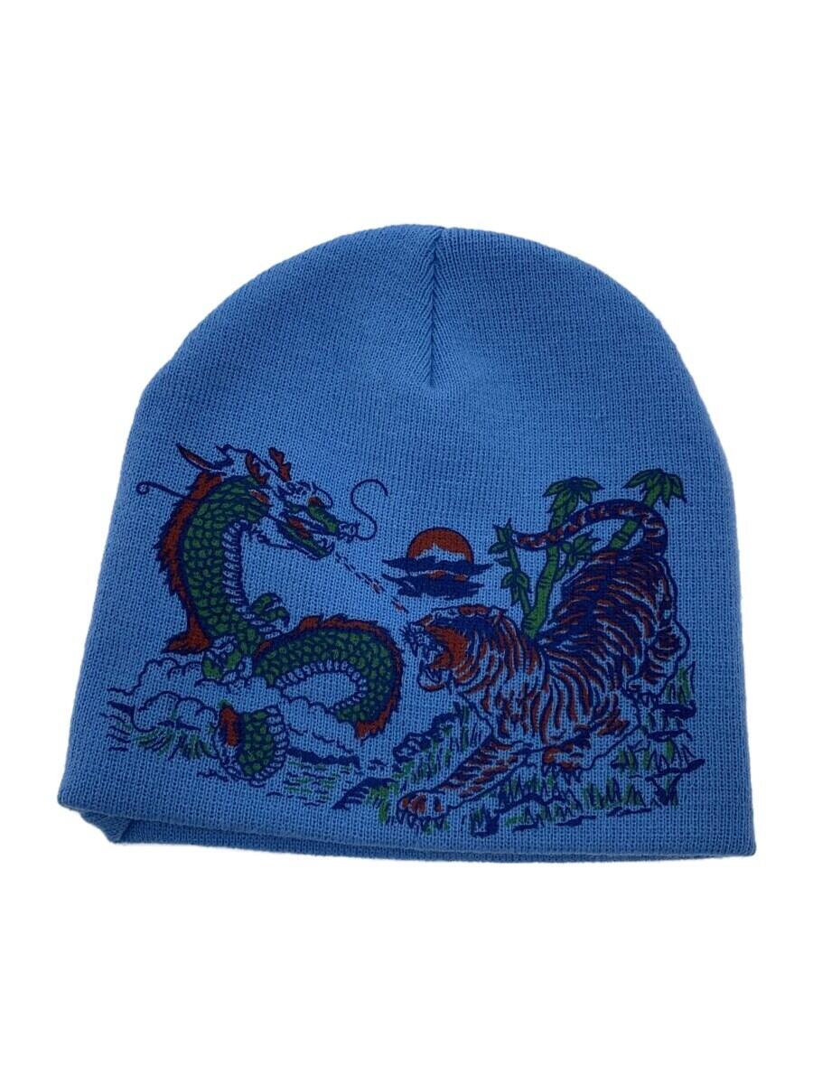 【中古】Supreme◆23AW/Dragon Beanie/ニットキャップ/--/アクリル/ブルー/メンズ//【服飾雑貨他】