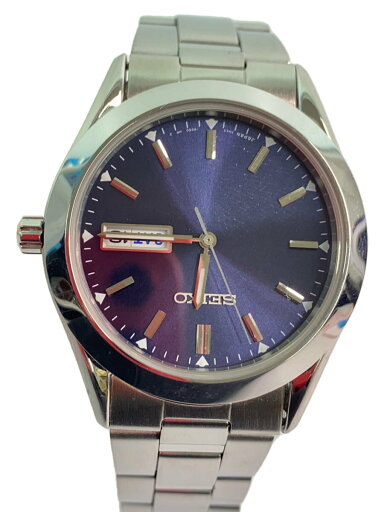 【中古】SEIKO◆クォーツ腕時計/アナログ/ステンレス/NVY/SLV/SS/7N43-9080【服飾雑貨他】 【中古】SEIKO◆クォーツ腕時計/アナログ/ステンレス/NVY/SLV/SS/7N43-9080【服飾雑貨他】