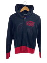 【中古】HYSTERIC GLAMOUR◆ジップパーカー/FREE/コットン/ブラック/プリント/0133ND01/使用感有【レディースウェア】(4)