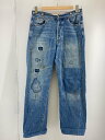 【中古】Levi’s Vintage Clothing◆リペア加工/セルビッチ/ボトム/29/デニム/IDG【メンズウェア】