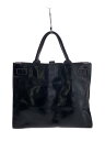 【中古】FURLA◆トートバッグ/レザー/BLK【バッグ】