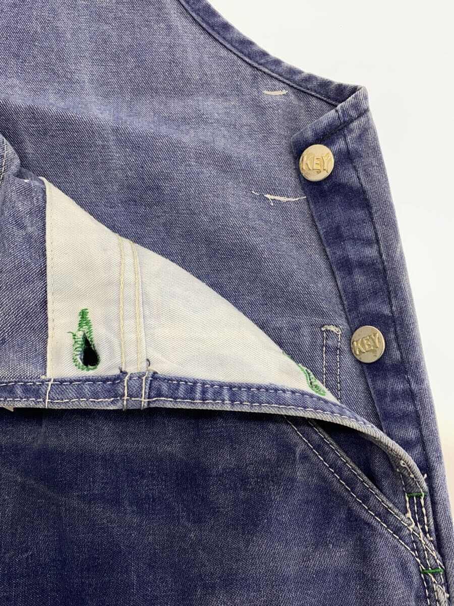【中古】KEY◆オーバーオール/コットン【メンズウェア】