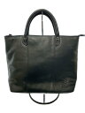 【中古】髭 HIGE BAG◆トートバッグ/レザー/NVY【バッグ】