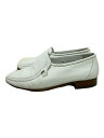 【中古】BALLY◆ローファー/US6.5/WHT【シューズ】(4)