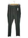 【中古】HOMME PLISSE ISSEY MIYAKE◆18SS/ボトム/1/ポリエステル/グレー/HP81JF110【メンズウェア】