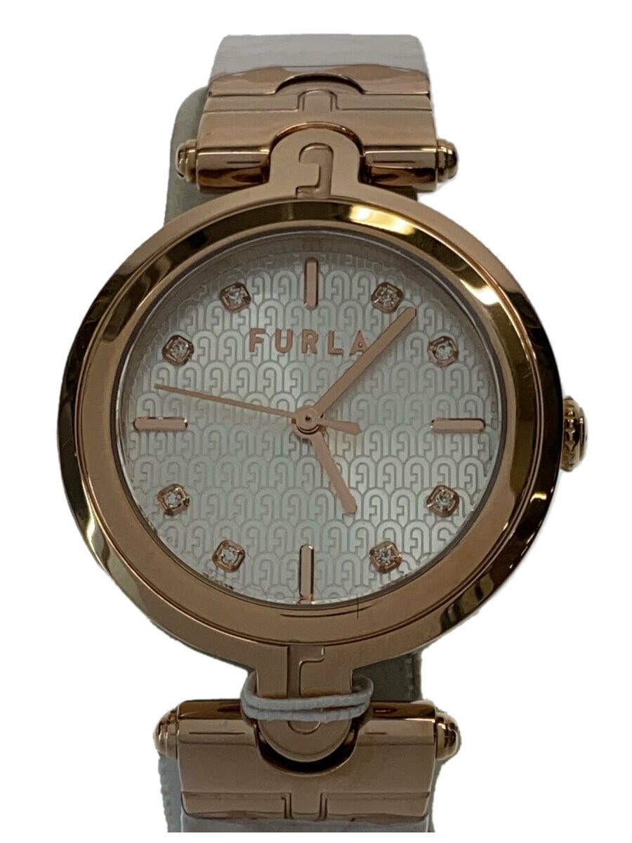 【中古】FURLA◆クォーツ腕時計/アナ
