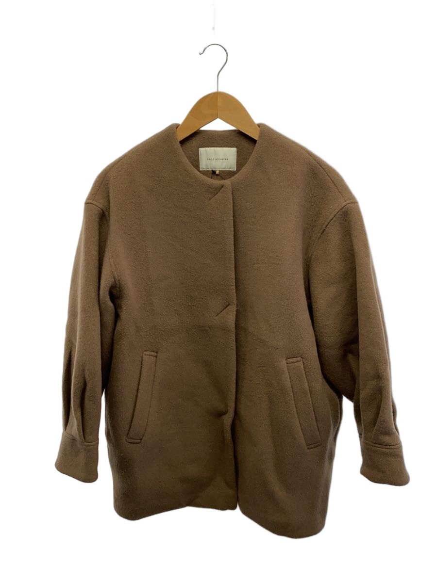 【中古】nano universe◆PECOLAMB/カシミヤ混/ミドル丈コート/M/ウール/BRW/669-4211302【レディースウェア】 jumblestore-38379127 2nd STREET 楽天市場店 パッケージ画像