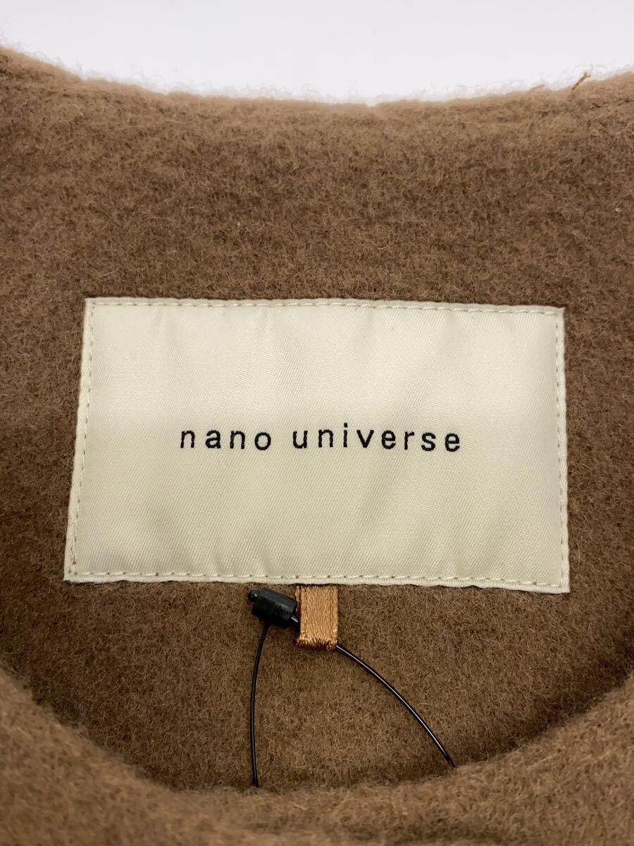 【中古】nano universe◆PECOLAMB/カシミヤ混/ミドル丈コート/M/ウール/BRW/669-4211302【レディースウェア】 jumblestore-38379127 2nd STREET 楽天市場店 サンプル画像3