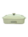 【中古】BRUNO◆コンパクトホットプレート BOE021-WH/ホワイト/タコ焼き機【家電・ビジュアル・オーディオ】