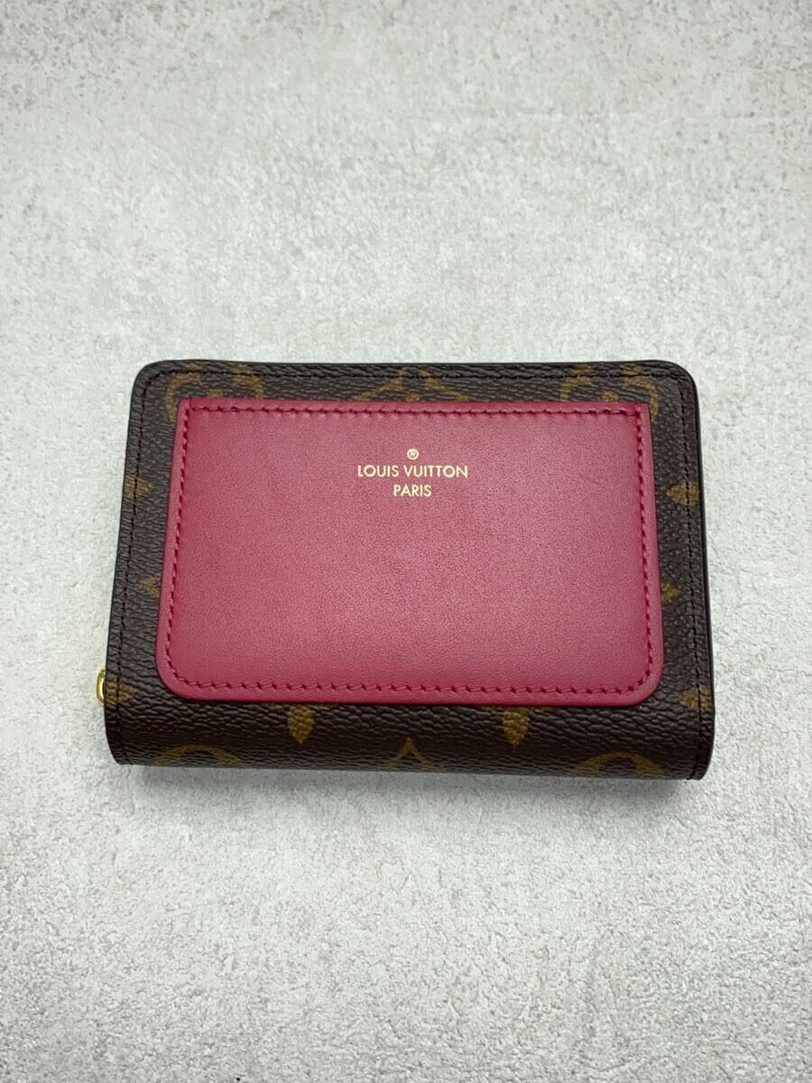 【中古】LOUIS VUITTON◆ポルトフォイユルー/2つ折り財布/--/BRW/総柄/レディース/M82377【服飾雑貨他】