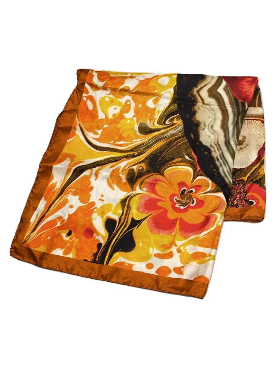 acne studios ロゴ ストール スカーフ オレンジ 美品