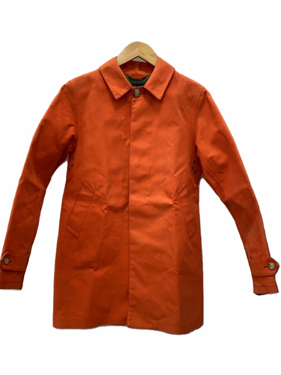 【中古】RALPH LAUREN◆ステンカラーコート/--/コットン/ORN/袖口に汚れあり【レディースウェア】