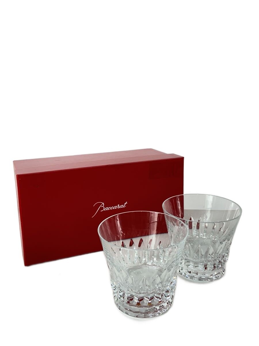 【中古】Baccarat◆ロックグラス/2021/グラス/2点セット/CLR【キッチン用品】