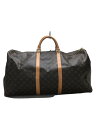 【中古】LOUIS VUITTON◆キーポル60_モノグラム_BRW/PVC/BRW【バッグ】