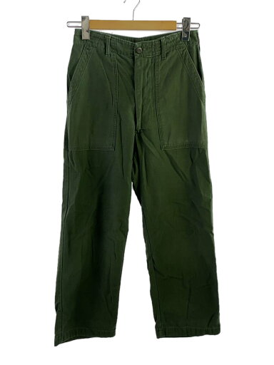 【中古】US.ARMY◆ボトム/30/--/KHK/コットンサテンベイカーパンツ【メンズウェア】 【中古】US.ARMY◆ボトム/30/--/KHK/コットンサテンベイカーパンツ【メンズウェア】