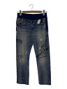 【中古】HYSTERIC GLAMOUR◆ボトム/M/ポリエステル/IDG/無地/02213CP04//【メンズウェア】