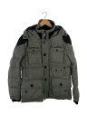 【中古】MONCLER◆ダウンジャケット/2/ウール/GRY/920-091-41367-50【メンズウェア】(4)