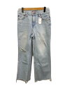 【中古】RED CARD◆ボトム/25/コットン/IDG/無地/124483【レディースウェア】