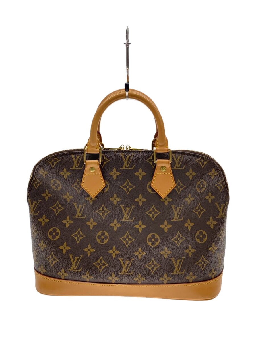 LOUIS VUITTON - 【中古】LOUIS VUITTON◆2)アルマPM_モノグラム・キャンバス_BRW/PVC/BRW【バッグ】